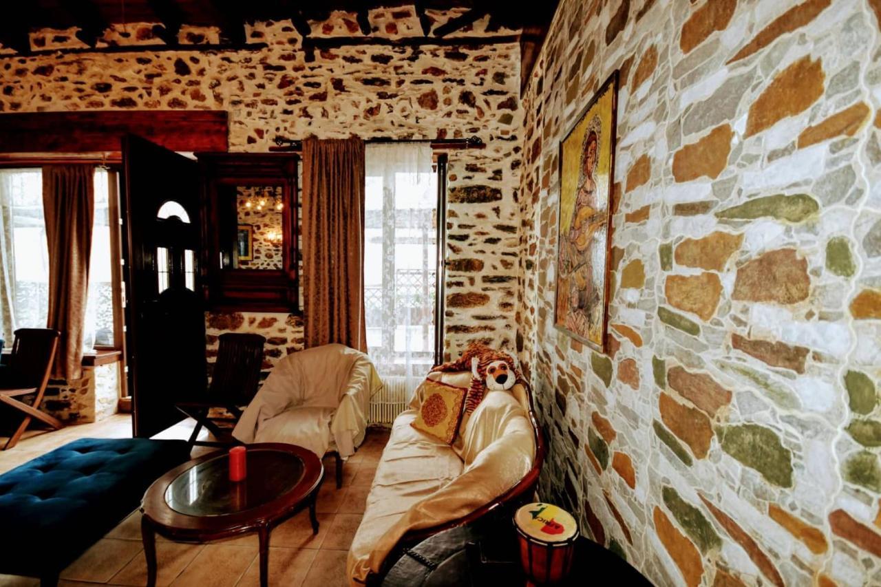 Stone Villa Inside Sea- Kids'Land Platanidia Экстерьер фото