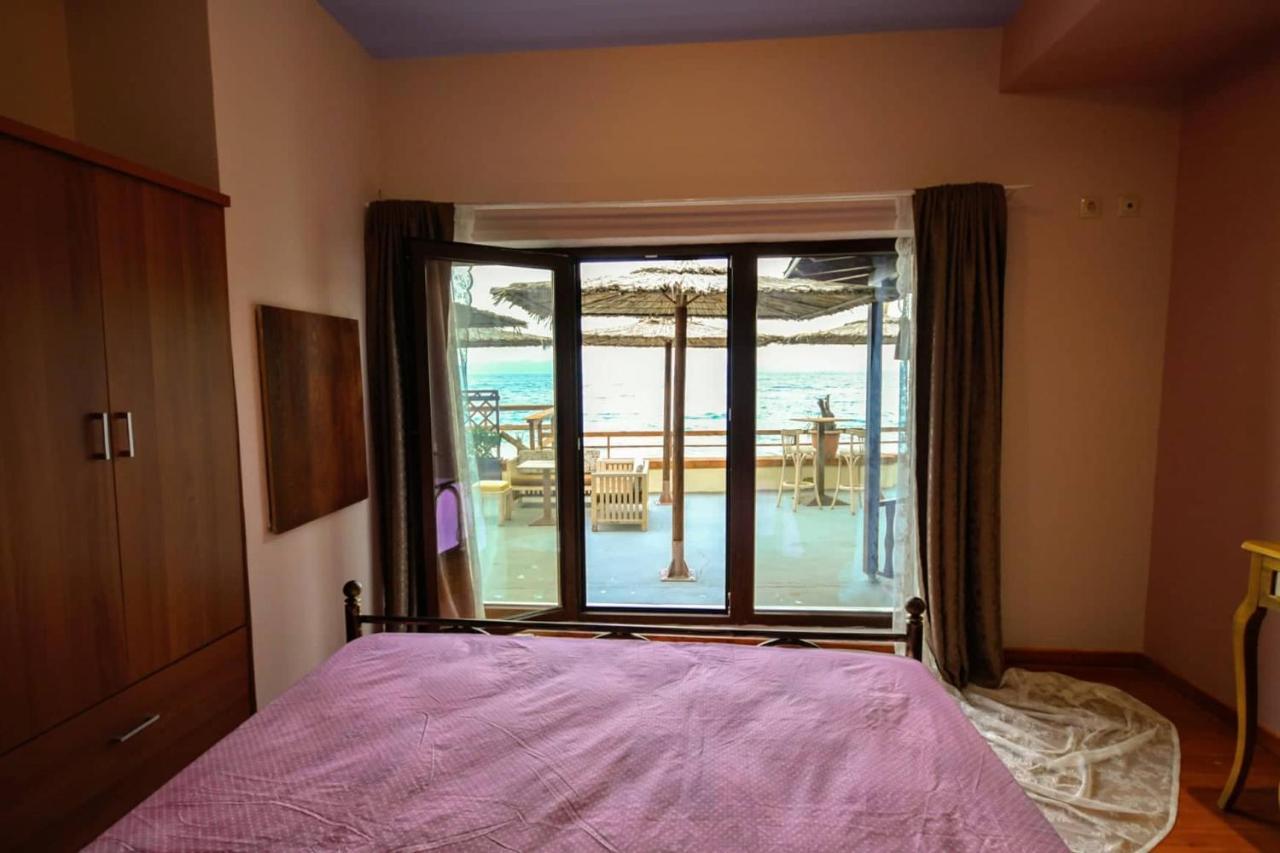 Stone Villa Inside Sea- Kids'Land Platanidia Экстерьер фото