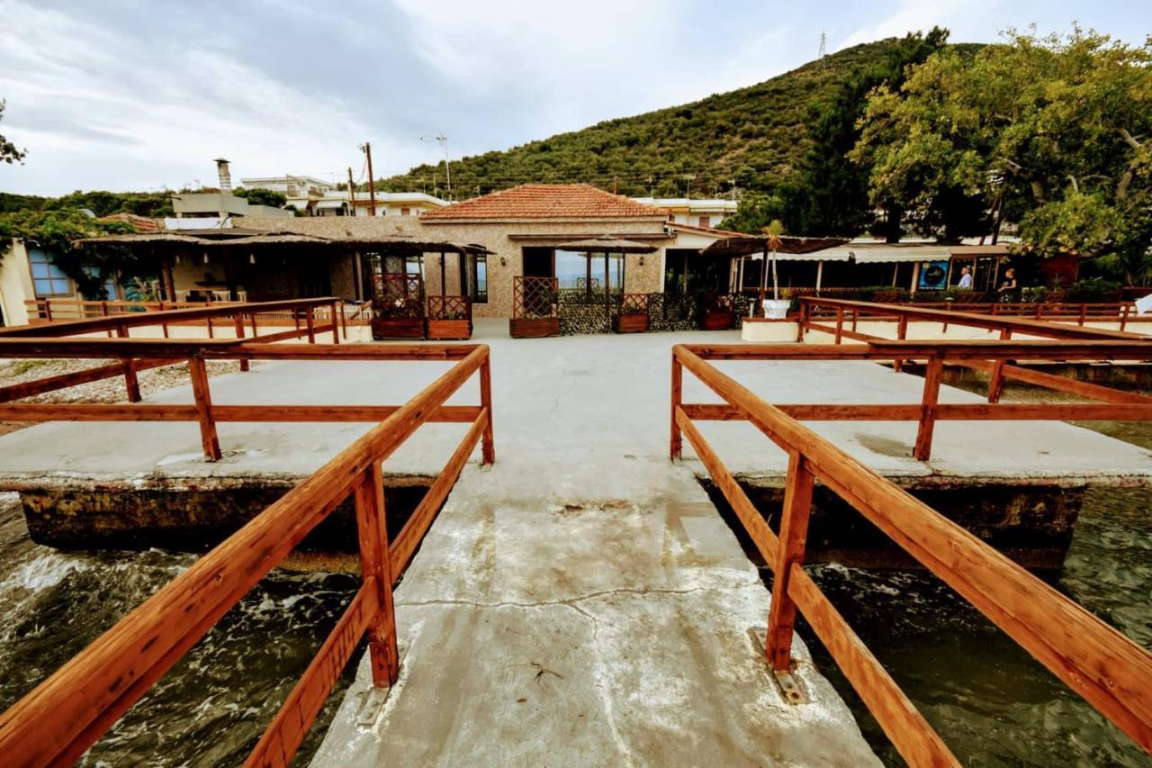 Stone Villa Inside Sea- Kids'Land Platanidia Экстерьер фото