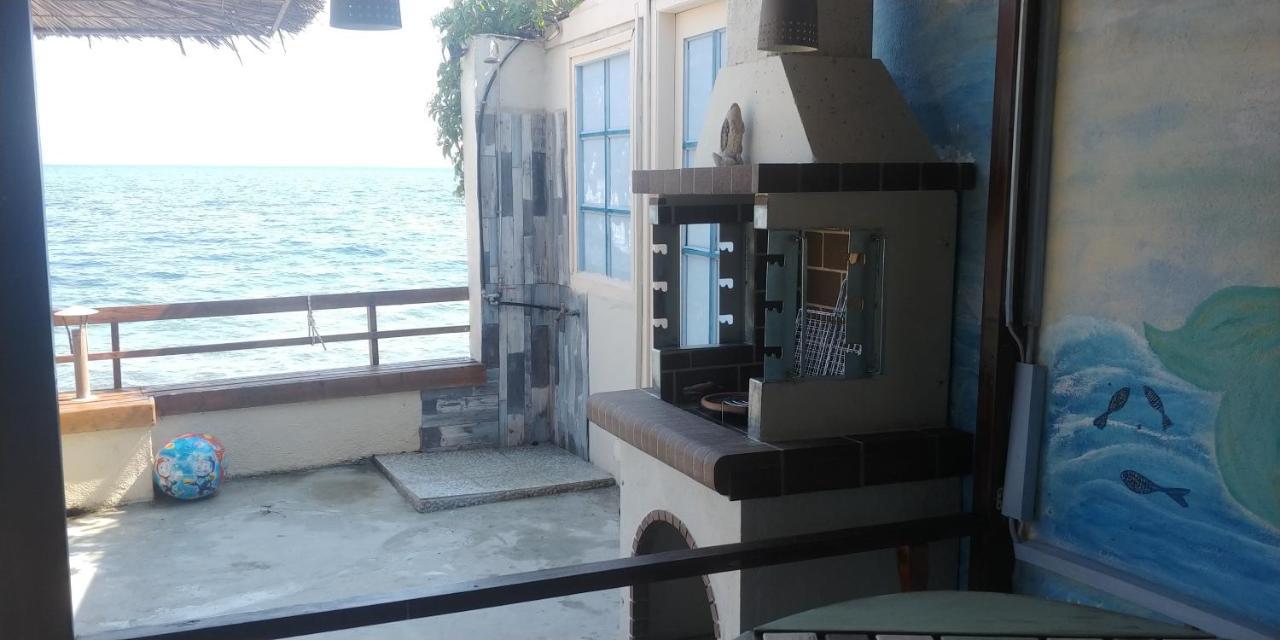 Stone Villa Inside Sea- Kids'Land Platanidia Экстерьер фото