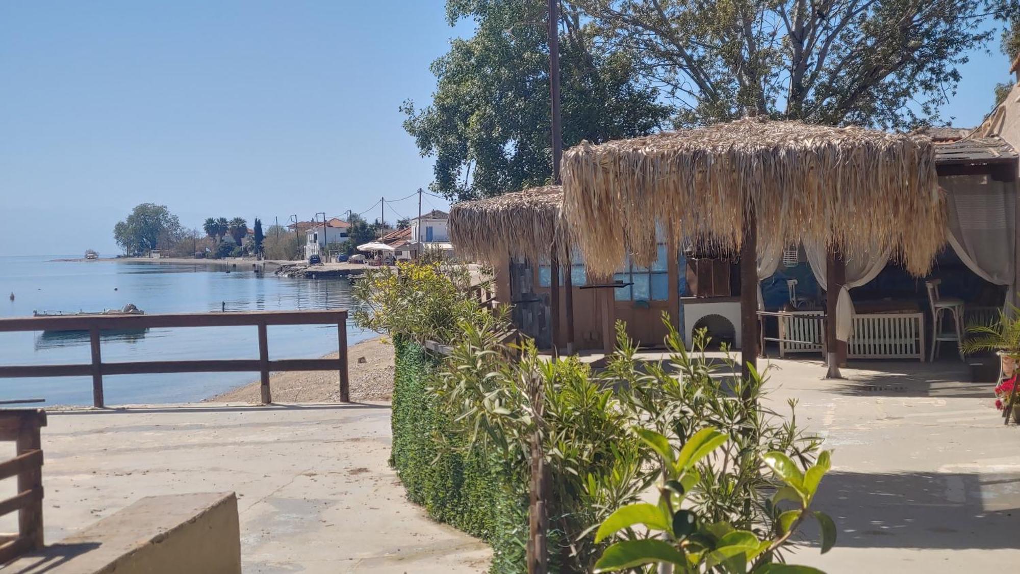 Stone Villa Inside Sea- Kids'Land Platanidia Экстерьер фото