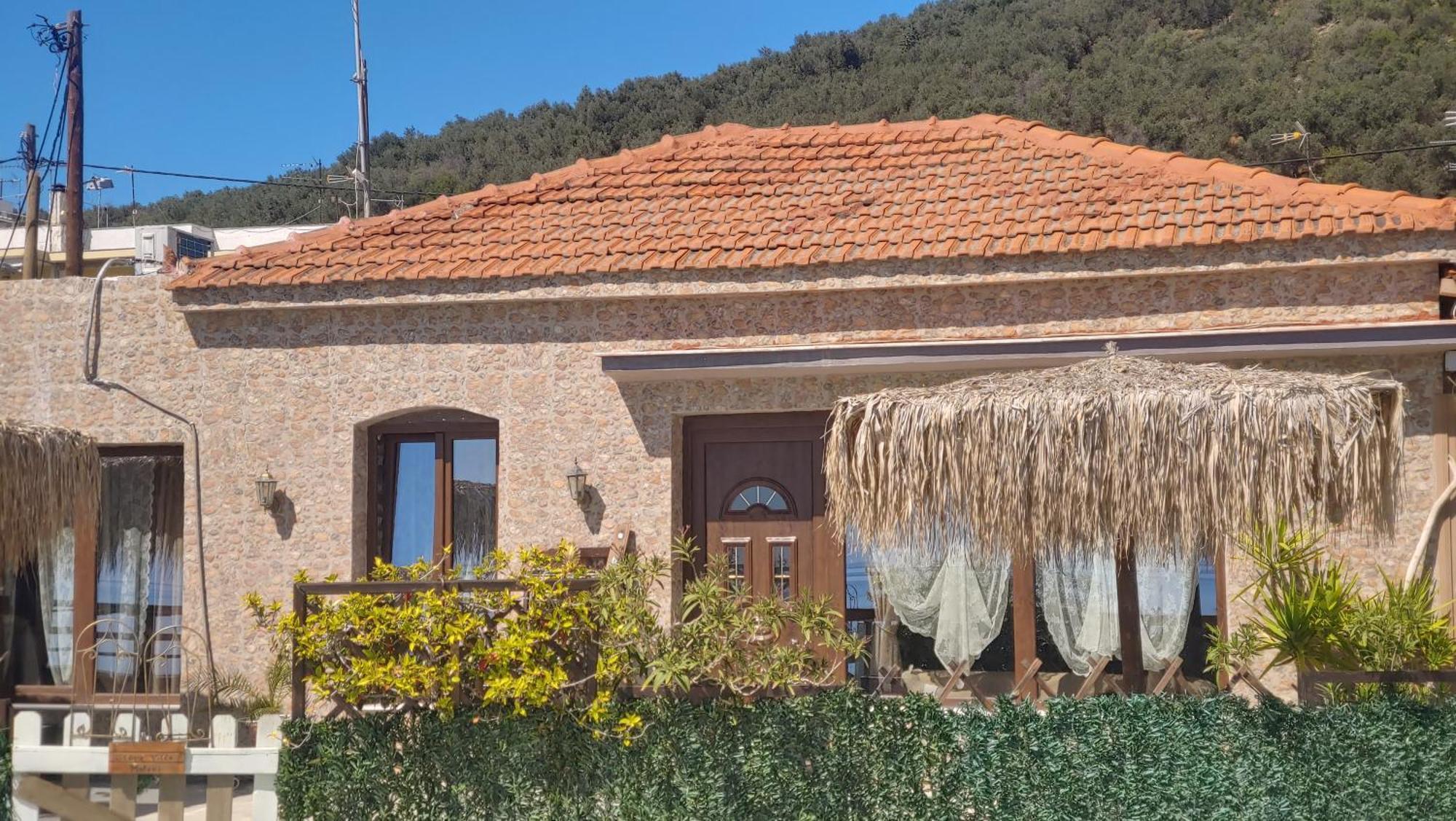 Stone Villa Inside Sea- Kids'Land Platanidia Экстерьер фото