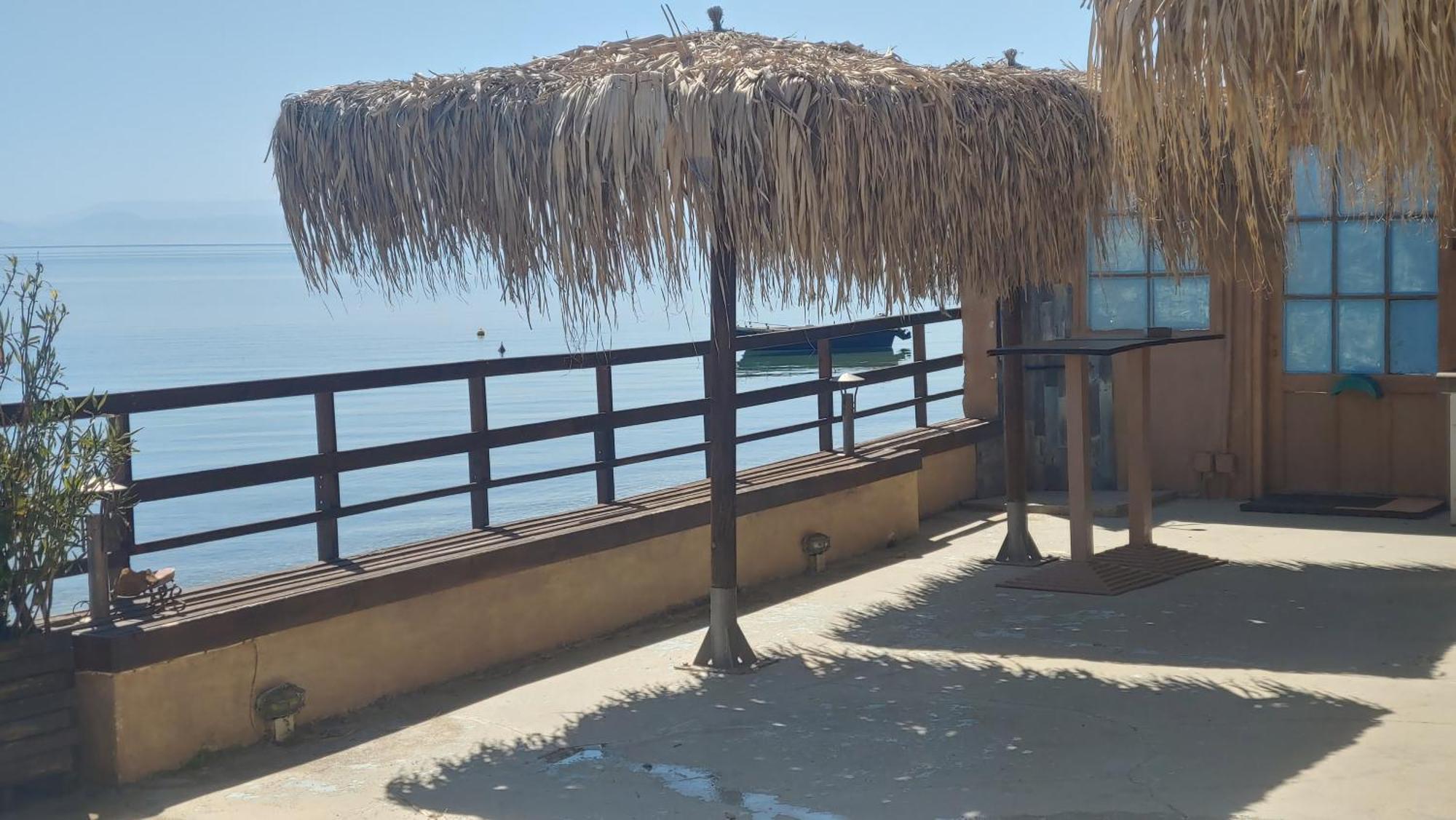 Stone Villa Inside Sea- Kids'Land Platanidia Экстерьер фото