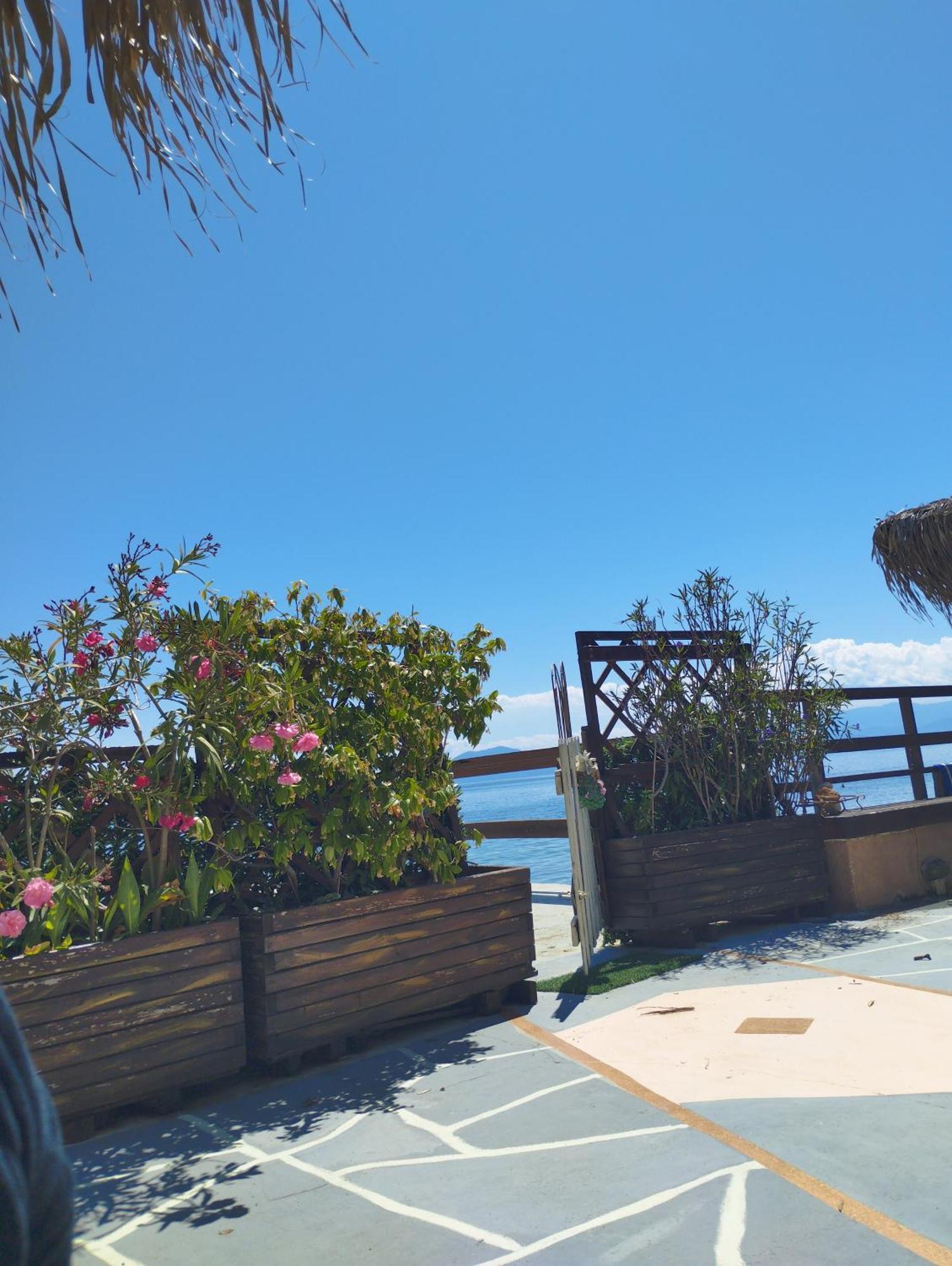 Stone Villa Inside Sea- Kids'Land Platanidia Экстерьер фото