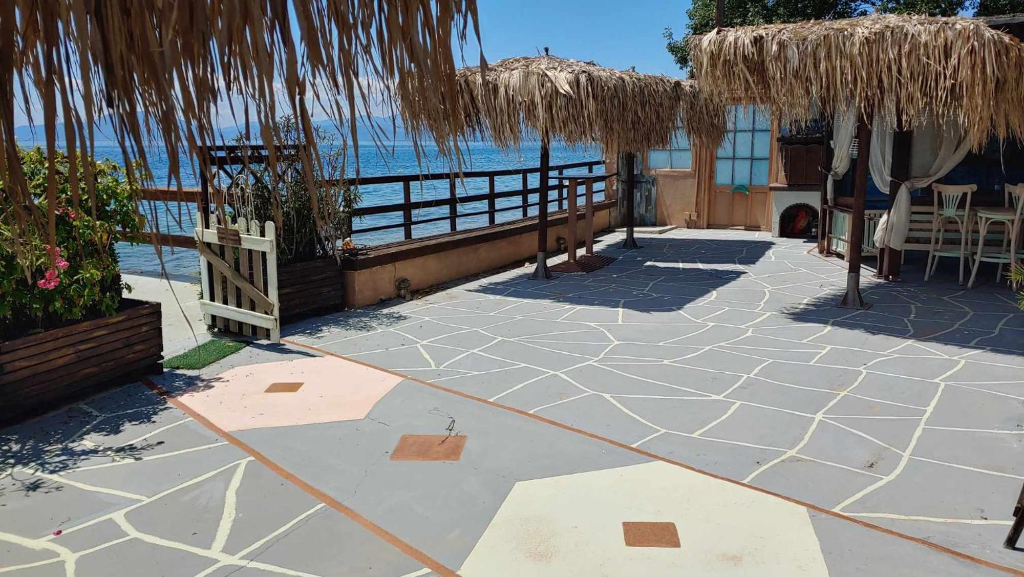 Stone Villa Inside Sea- Kids'Land Platanidia Экстерьер фото