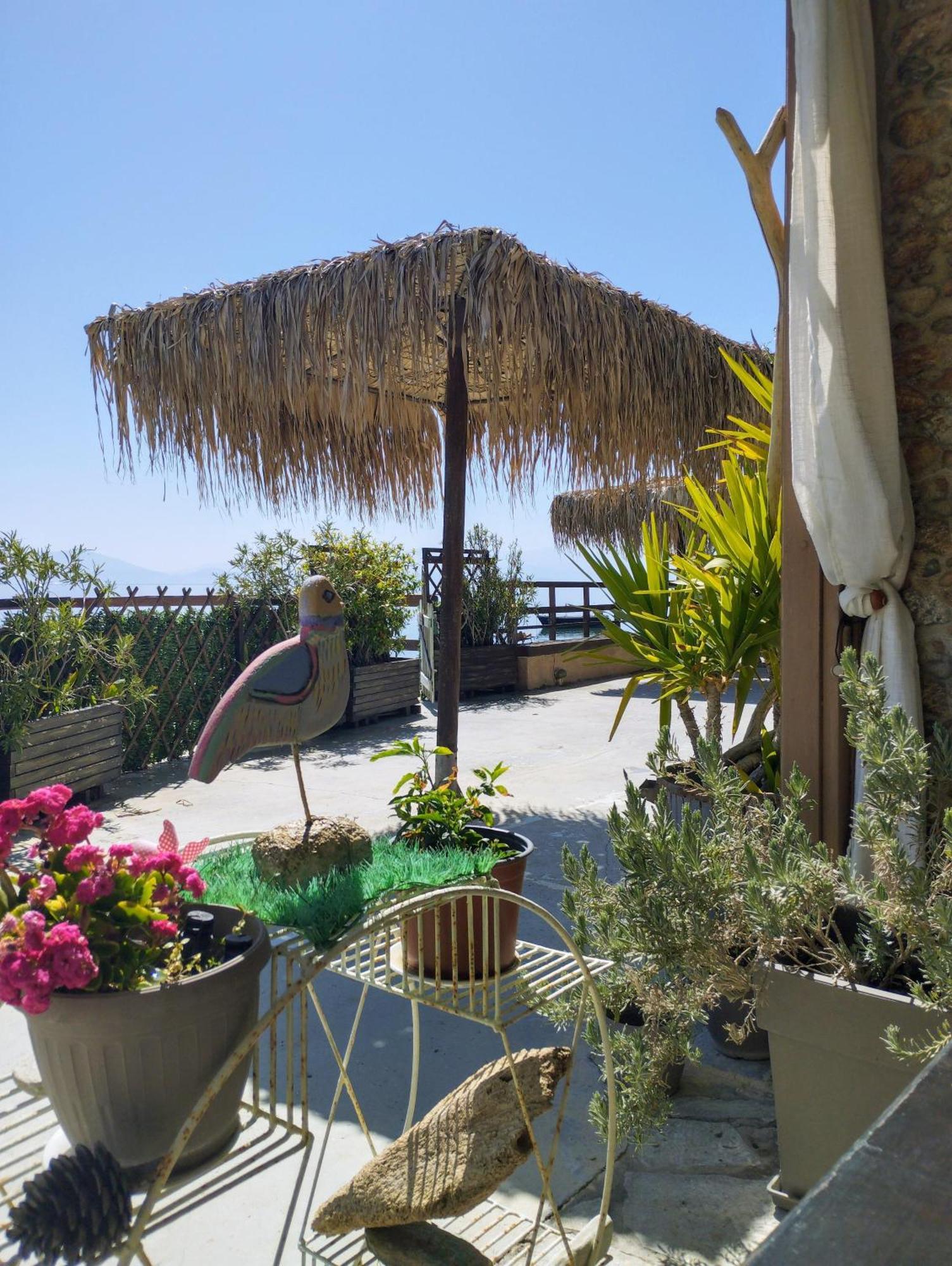 Stone Villa Inside Sea- Kids'Land Platanidia Экстерьер фото