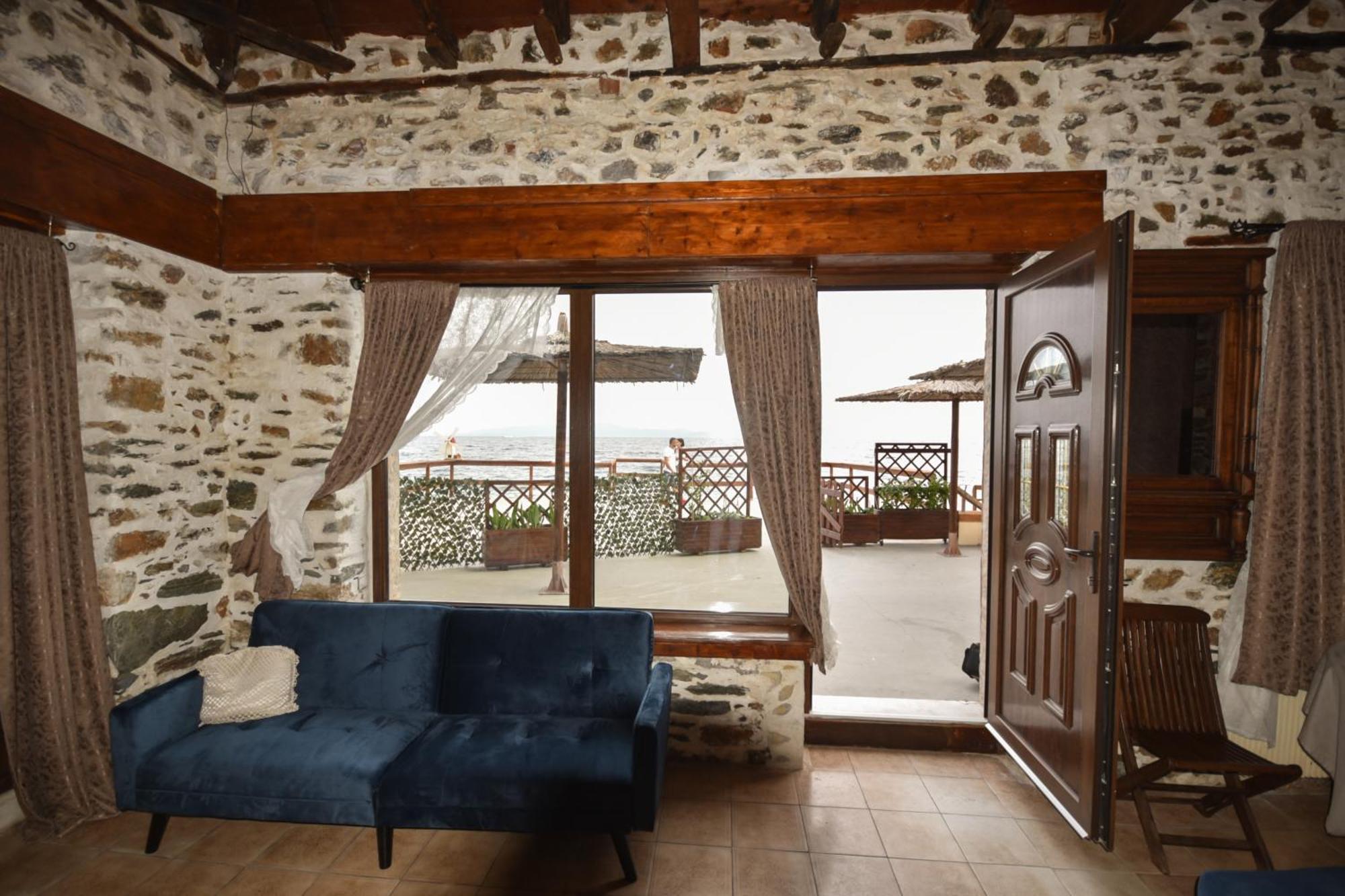 Stone Villa Inside Sea- Kids'Land Platanidia Экстерьер фото