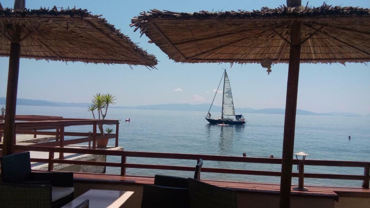 Stone Villa Inside Sea- Kids'Land Platanidia Экстерьер фото
