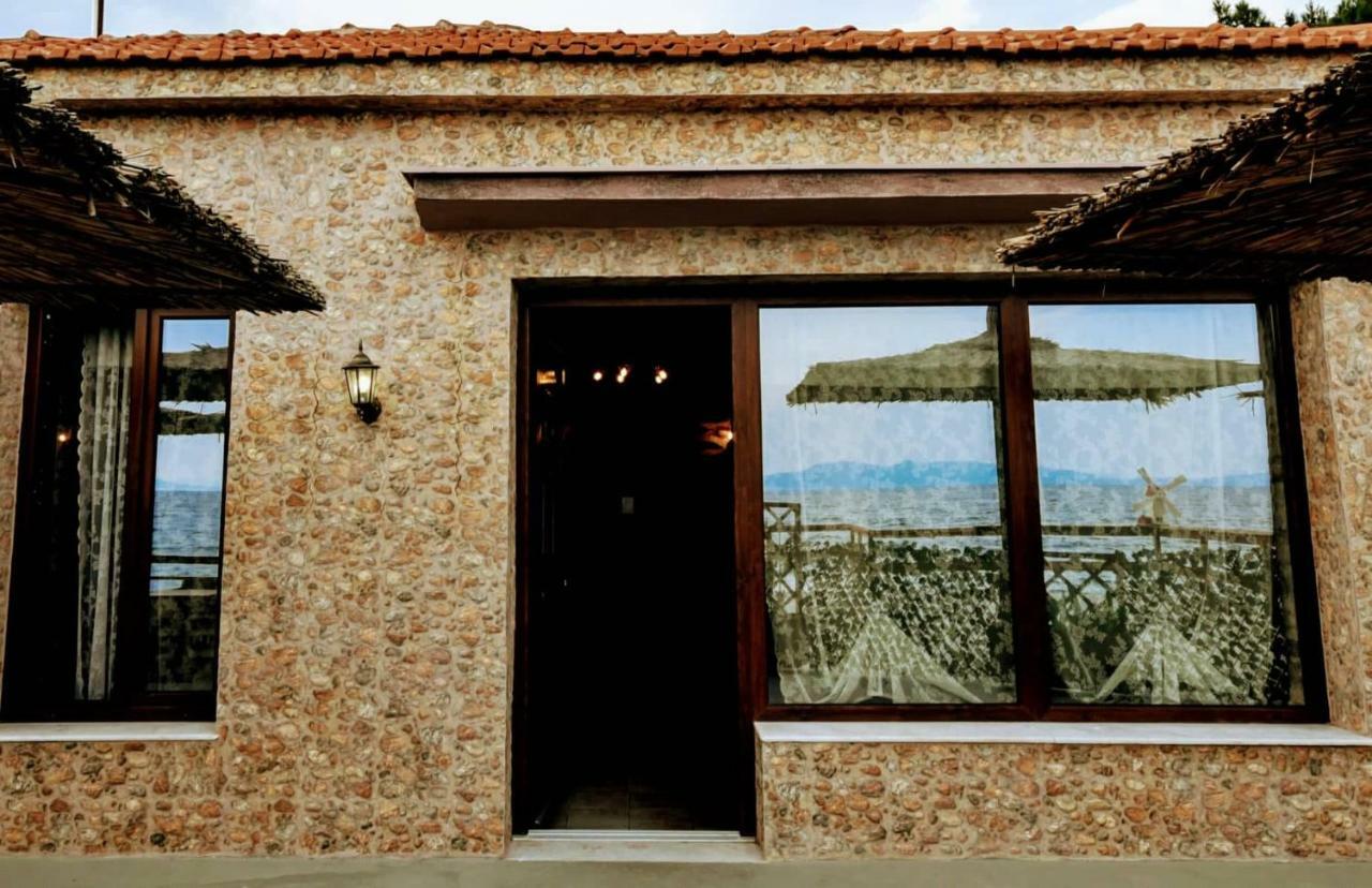 Stone Villa Inside Sea- Kids'Land Platanidia Экстерьер фото