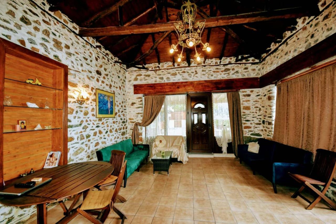 Stone Villa Inside Sea- Kids'Land Platanidia Экстерьер фото