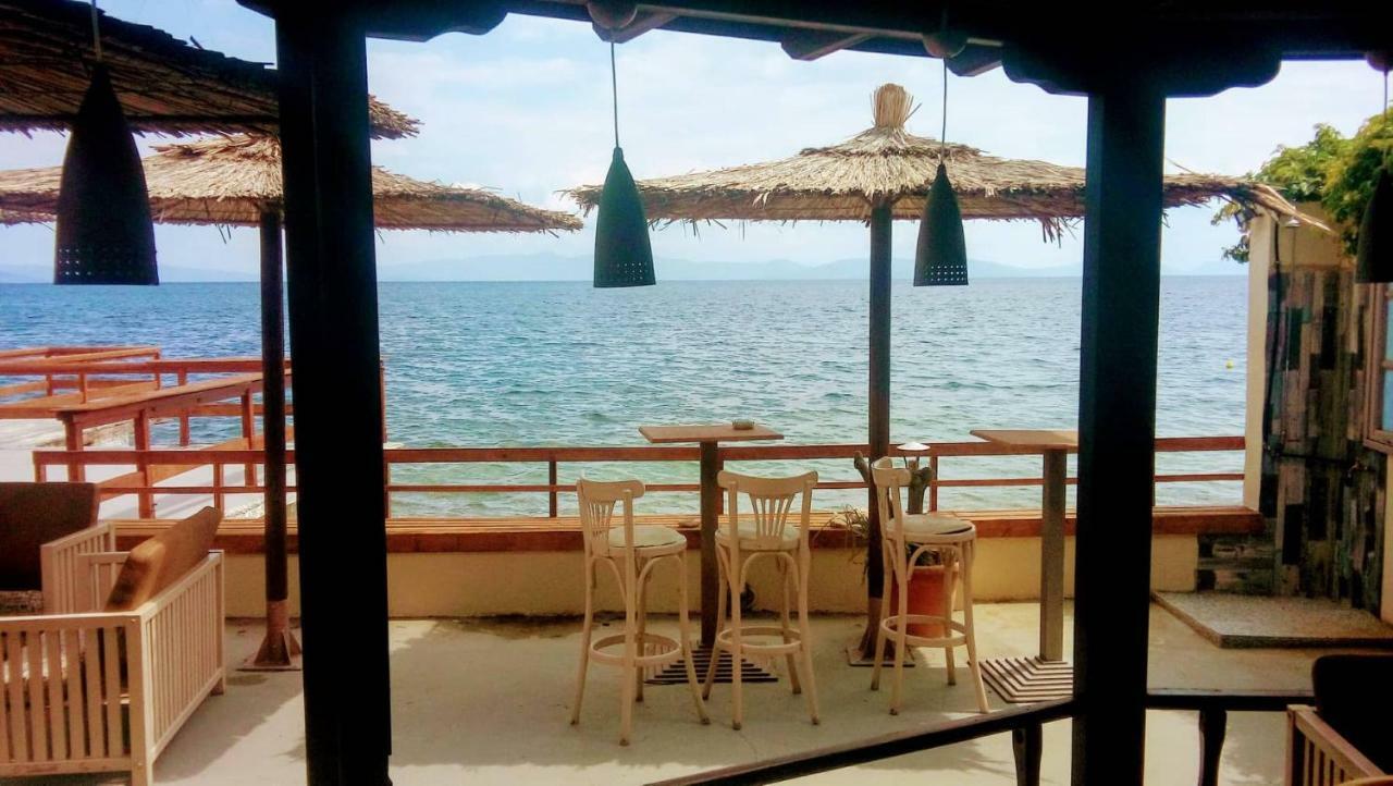 Stone Villa Inside Sea- Kids'Land Platanidia Экстерьер фото