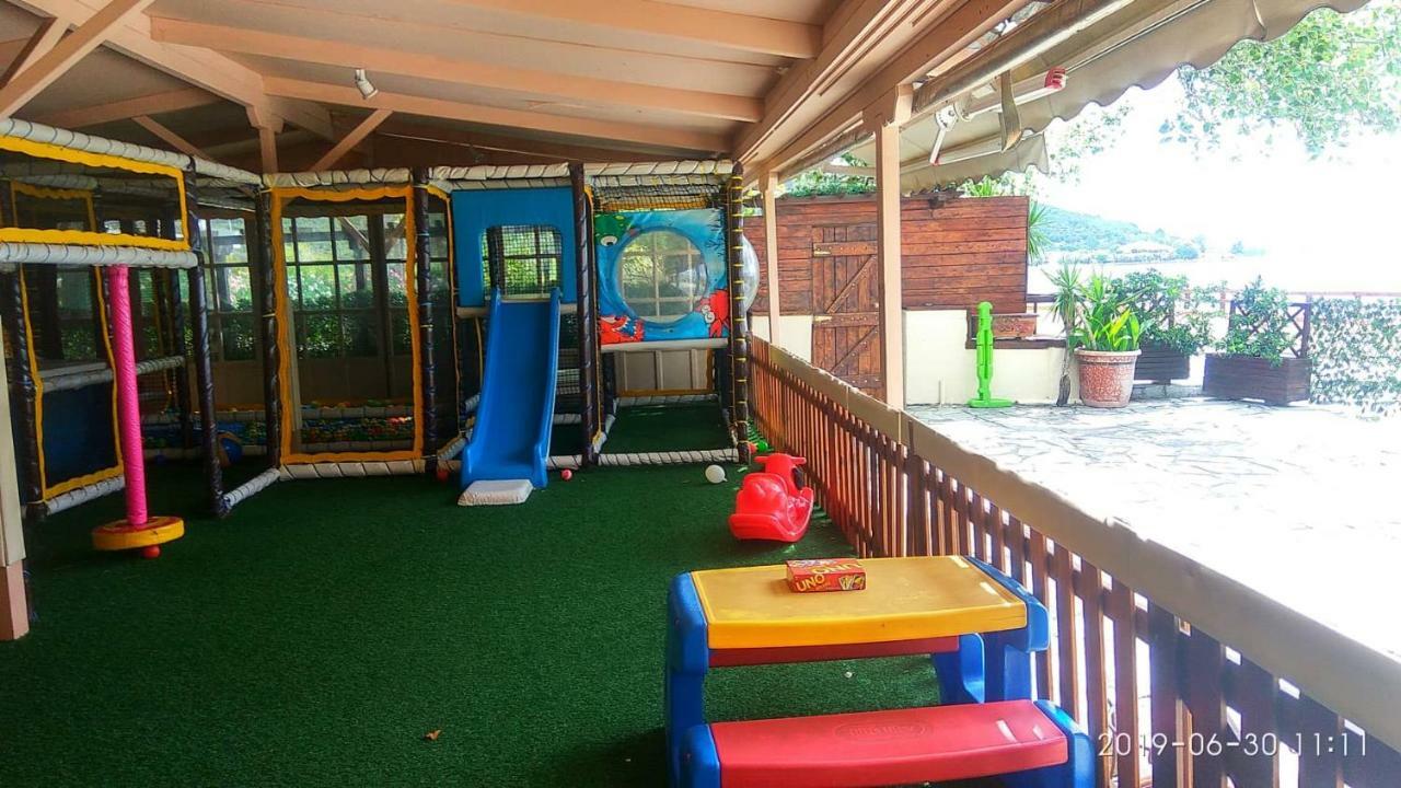 Stone Villa Inside Sea- Kids'Land Platanidia Экстерьер фото